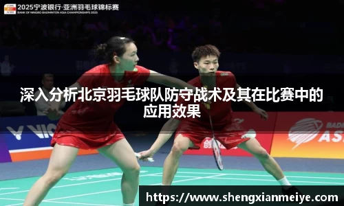 深入分析北京羽毛球队防守战术及其在比赛中的应用效果