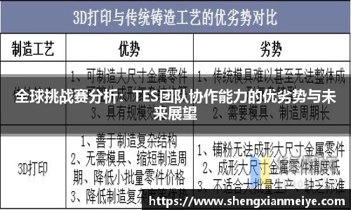 全球挑战赛分析：TES团队协作能力的优劣势与未来展望